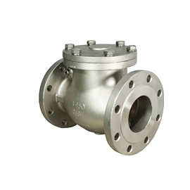 Van 1 chiều mặt bích inox jis10k